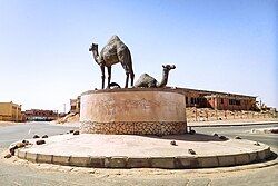 Statue in Tindouf