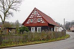 Traditional timber-framed house