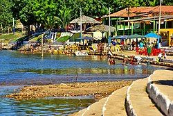 The Das Balsas River, a popular tourist attraction in Balsas