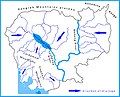 Image 5An overview of drainage divides (from Geography of Cambodia)