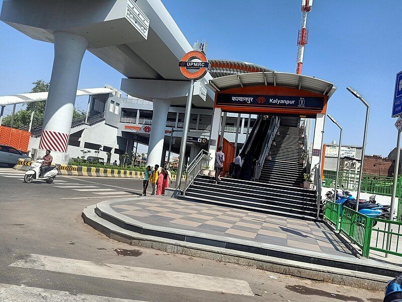 File:Kalyanpur metro station.jpg