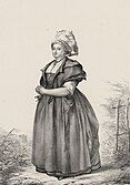 Marie Desbrosses as Mother Germaine, 1816