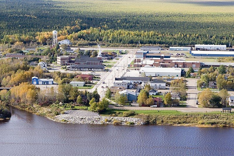 File:Moosonee downtown aerial.jpg