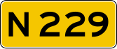 Provincial highway 229 shield}}