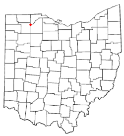 Location of Grand Rapids, Ohio