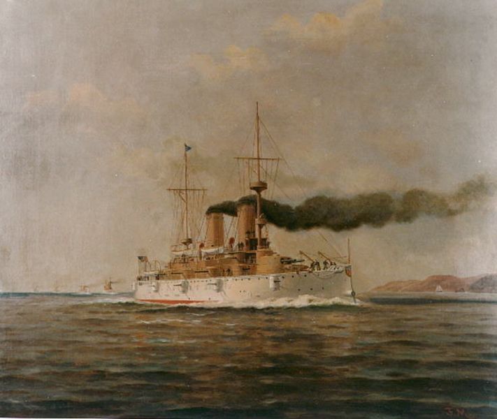 File:USS Olympia painting.jpg