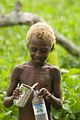 Image 7A Melanesian child from Vanuatu (from Melanesia)