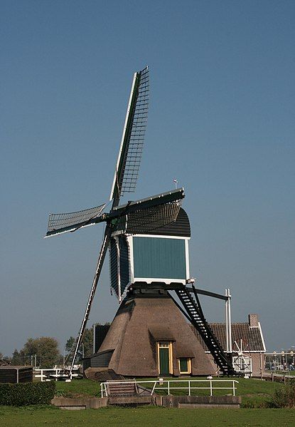 File:Zoeterwoude-Rijndijk Grote molen.jpg