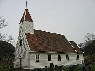 View of the church