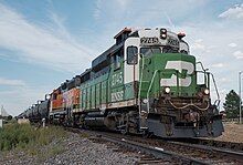 BNSF #2745 a GP39E