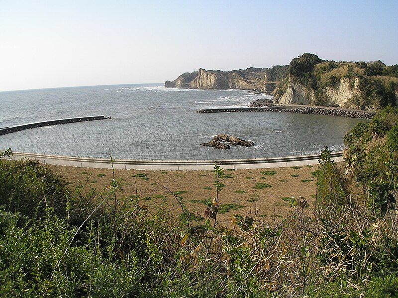 File:Hachiman-misaki,千葉県大原八幡岬からの展望.jpg