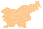 The location of the Municipality of Tišina