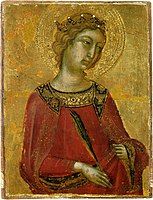 Niccolò di Segna, Saint Catherine of Alexandria (before 1348)