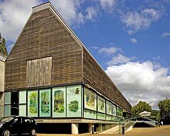 View of museum building