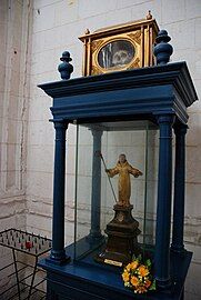 Relics of Saint Richarius, kept in the abbey church of St. Riquier.