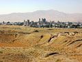 Image 17Ruins of Afrasiab – ancient Samarkand destroyed by Genghis Khan (from History of Uzbekistan)