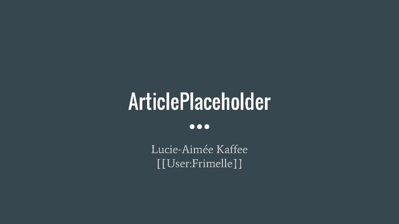 File:ArticlePlaceholder wmhack 2016.pdf