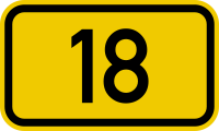 File:Bundesstraße 18 number.svg