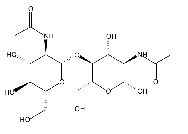 File:Chitobiose N,N-diacetylglucosamine.svg