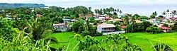 Aerial view of Bulusan