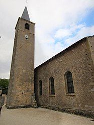 The church in Vandelainville