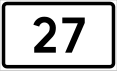 County Road 27 shield