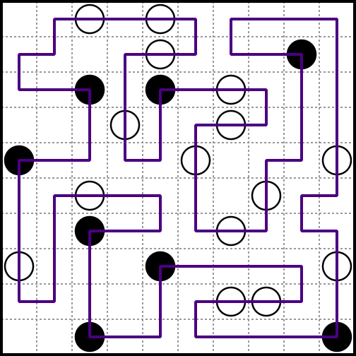 File:Masyu puzzle solution.svg