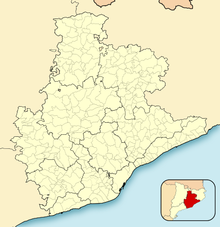 2021–22 Tercera División RFEF is located in Province of Barcelona