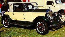 1927 Buick Master Six Series 128 Convertible Coupe Model 54CC