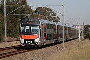 D143 and D43 at Doonside on test run from Springwood, September 2023