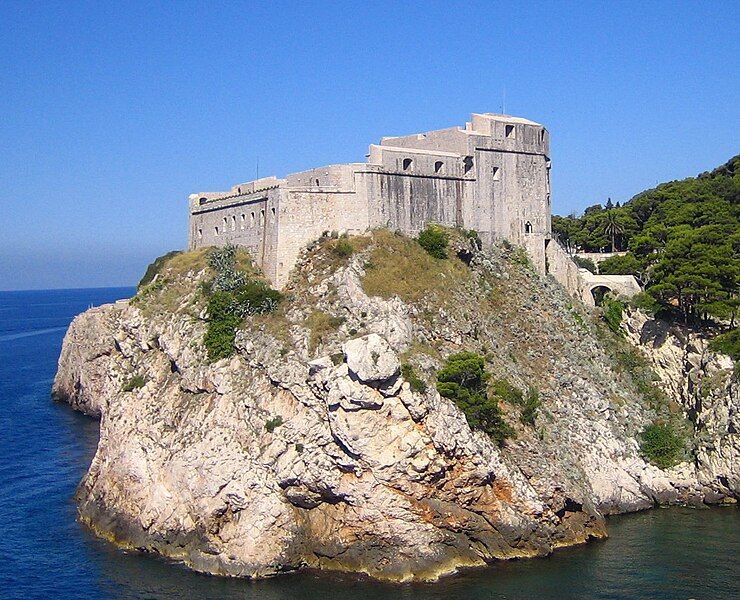 File:Fort Lovrijenac,Dubrovnik,Croatia.jpg