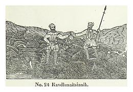 Grænlendingar slay Inuit and his child