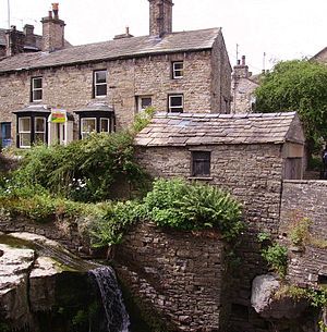 A stone house, commonly found in The Yorkshire Dales.