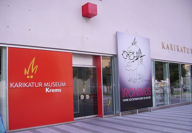 File:Karikaturmuseum Krems 01.JPG