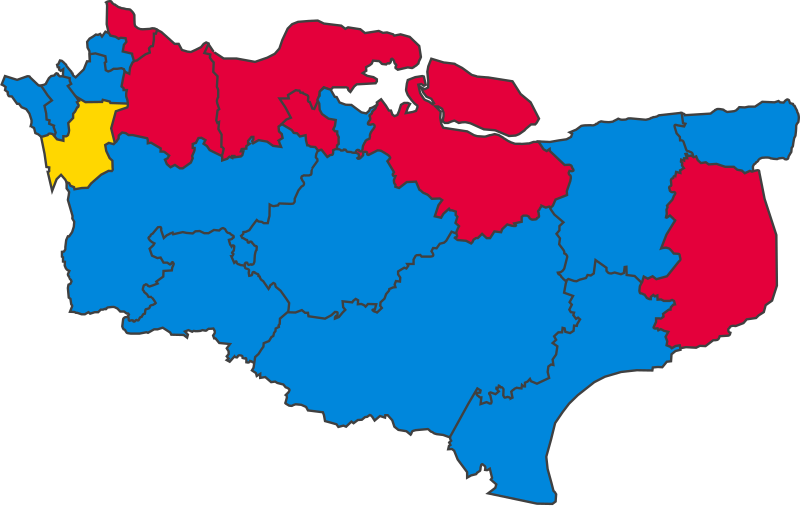 File:KentParliamentaryConstituency1964Results.svg