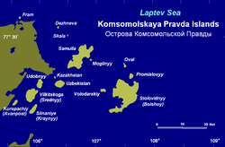 Map of the archipelago.