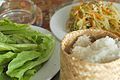 Image 5Lao sticky rice and papaya salad (from Culture of Laos)