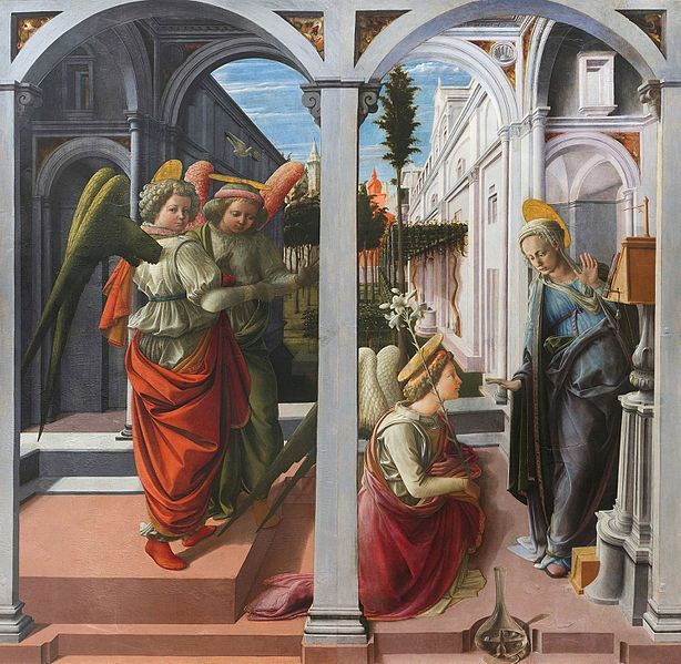 File:Lippi, annunciazione Martelli.jpg