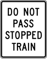 R15-5a Do not pass stopped train