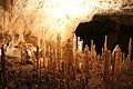 Stalactites and stalagmites