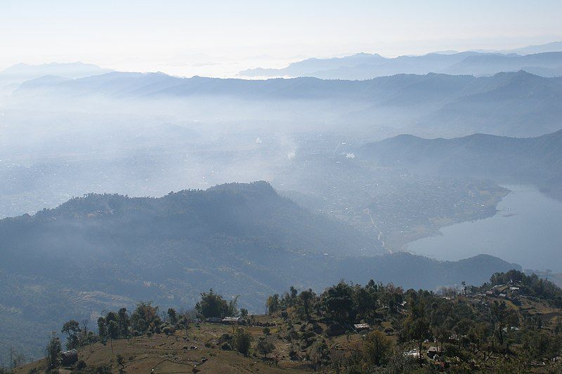 File:Pokhara, Lake, Nepal.jpg