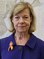 Junior U.S. Senator Tammy Baldwin (United States Senate Democratic Conference Secretary)