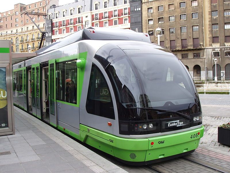 File:Tram in Bilbao.jpg