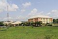 Side view of block D, multi purpose hall and Auditorium