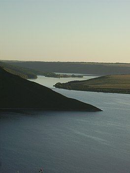 photograph of lake