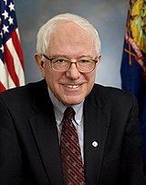 Photographic portrait of Bernard Sanders