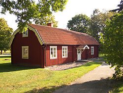 "Klockargården", old house by Dingtuna church