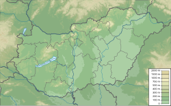 1956 Budapest earthquake is located in Hungary