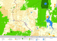 Map of Jackson County