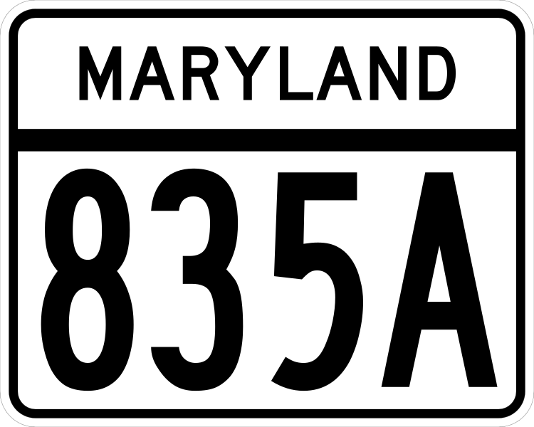 File:MD Route 835A.svg